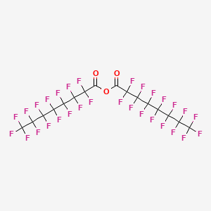 molecular formula C16F30O3 B1330166 全氟辛酸酐 CAS No. 33496-48-9