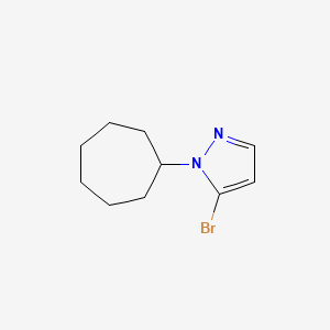 5-bromo-1-cycloheptyl-1H-pyrazole