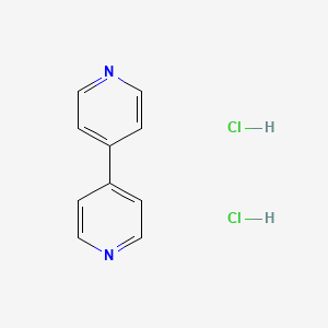 molecular formula C10H10Cl2N2 B1330178 4,4'-Bipyridinium dichloride CAS No. 27926-72-3