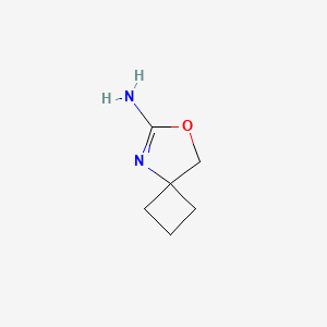 7-Oxa-5-azaspiro[3.4]oct-5-en-6-amine