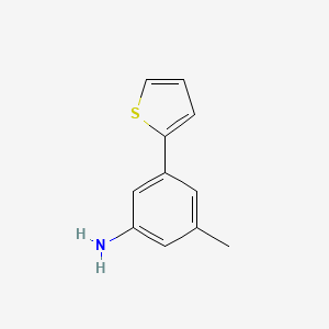 3-Methyl-5-(thiophen-2-YL)aniline