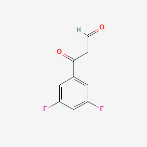 3-(3,5-Difluorophenyl)-3-oxopropanal