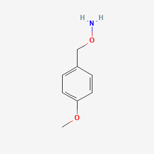 molecular formula C8H11NO2 B1330197 O-(4-甲氧基苄基)羟胺 CAS No. 21038-22-2
