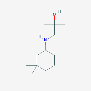 1-[(3,3-Dimethylcyclohexyl)amino]-2-methylpropan-2-ol