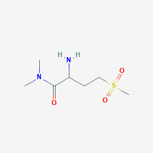 2-Amino-4-methanesulfonyl-N,N-dimethylbutanamide