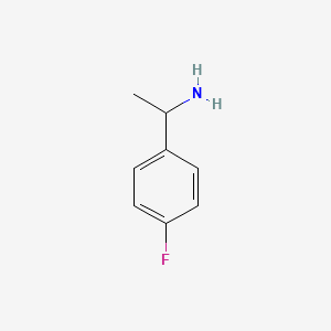 molecular formula C8H10FN B1330211 1-(4-氟苯基)乙胺 CAS No. 403-40-7
