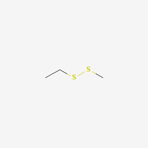 molecular formula C3H8S2 B1330212 Ethyl methyl disulfide CAS No. 20333-39-5