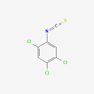 molecular formula C7H2Cl3NS B1330214 2,4,5-三氯苯异硫氰酸酯 CAS No. 23165-46-0