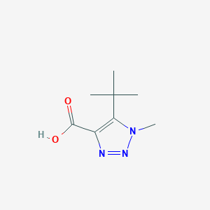 5-tert-butyl-1-methyl-1H-1,2,3-triazole-4-carboxylic acid