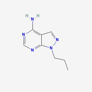 1-propyl-1H-pyrazolo[3,4-d]pyrimidin-4-amine