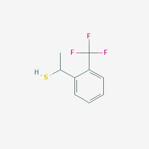 1-[2-(Trifluoromethyl)phenyl]ethane-1-thiol