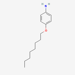 molecular formula C14H23NO B1330219 4-Octyloxyaniline CAS No. 39905-45-8