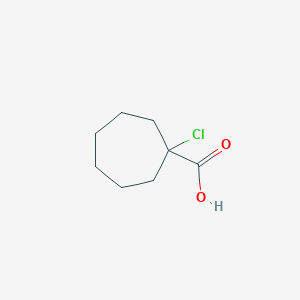 1-Chlorocycloheptane-1-carboxylic acid