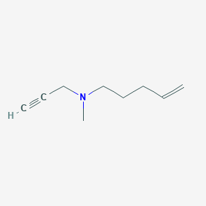 Methyl(pent-4-en-1-yl)(prop-2-yn-1-yl)amine