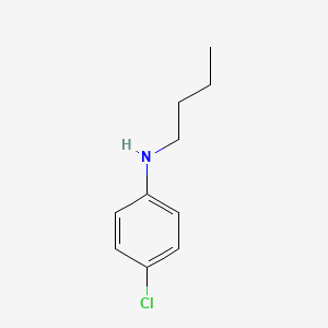 molecular formula C10H14ClN B1330225 n-Butyl-4-chloroaniline CAS No. 5441-81-6