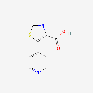 5-(Pyridin-4-YL)-1,3-thiazole-4-carboxylic acid