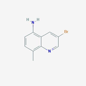 3-Bromo-8-methylquinolin-5-amine