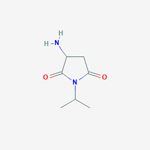 3-Amino-1-(propan-2-yl)pyrrolidine-2,5-dione