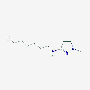 N-Heptyl-1-methyl-1H-pyrazol-3-amine