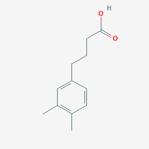molecular formula C12H16O2 B1330245 4-(3,4-二甲基苯基)丁酸 CAS No. 5465-18-9