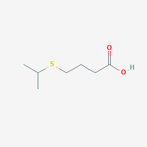 molecular formula C7H14O2S B1330258 4-Propan-2-ylsulfanylbutanoic acid CAS No. 79313-54-5