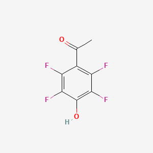 1-(2,3,5,6-Tetrafluoro-4-hydroxyphenyl)ethan-1-one