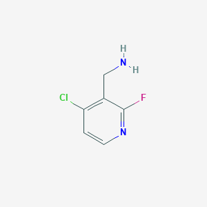 (4-Chloro-2-fluoropyridin-3-YL)methylamine