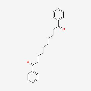 molecular formula C22H26O2 B1330262 1,10-二苯基癸二酮 CAS No. 6268-61-7
