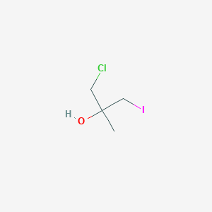 1-Chloro-3-iodo-2-methylpropan-2-OL