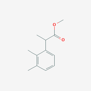 molecular formula C12H16O2 B13302705 Methyl 2-(2,3-dimethylphenyl)propanoate 