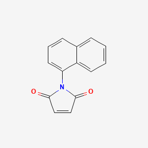 molecular formula C14H9NO2 B1330275 1-(萘-1-基)-1H-吡咯-2,5-二酮 CAS No. 3369-39-9