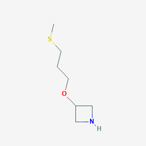 3-[3-(Methylsulfanyl)propoxy]azetidine