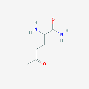 2-Amino-5-oxohexanamide