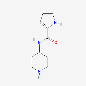 N-(piperidin-4-yl)-1H-pyrrole-2-carboxamide