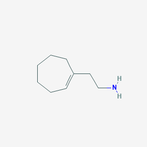 2-(Cyclohept-1-en-1-yl)ethan-1-amine