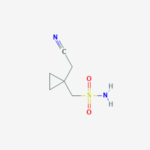 [1-(Cyanomethyl)cyclopropyl]methanesulfonamide