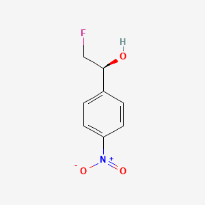 (1S)-2-Fluoro-1-(4-nitrophenyl)ethan-1-ol