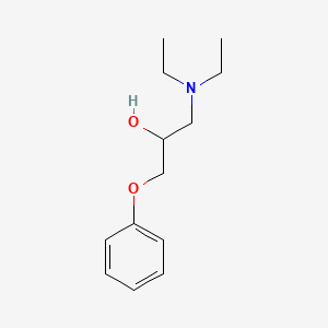 B1330298 1-(Diethylamino)-3-phenoxypropan-2-ol CAS No. 15288-08-1