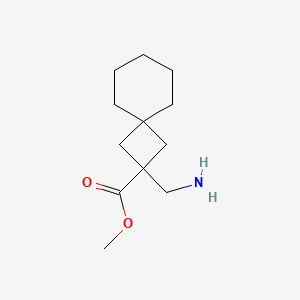 Methyl 2-(aminomethyl)spiro[3.5]nonane-2-carboxylate