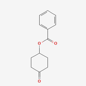 molecular formula C13H14O3 B1330301 4-(苯甲酰氧基)环己酮 CAS No. 23510-95-4