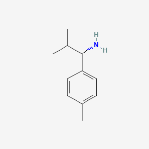 (S)-2-Methyl-1-(P-tolyl)propan-1-amine