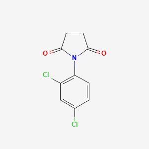 molecular formula C10H5Cl2NO2 B1330303 1-(2,4-二氯苯基)-1H-吡咯-2,5-二酮 CAS No. 26396-57-6