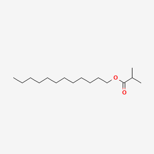 molecular formula C16H32O2 B1330305 Dodecyl isobutyrate CAS No. 6624-71-1