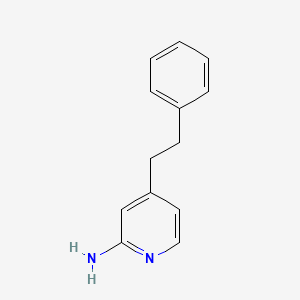 4-(2-Phenylethyl)pyridin-2-amine