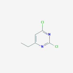 molecular formula C6H6Cl2N2 B1330317 2,4-Dichloro-6-ethylpyrimidine CAS No. 6554-65-0
