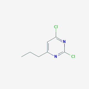 molecular formula C7H8Cl2N2 B1330318 2,4-Dichloro-6-propylpyrimidine CAS No. 89938-07-8