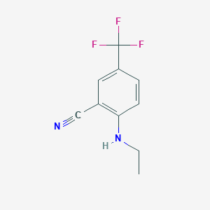 2-(Ethylamino)-5-(trifluoromethyl)benzonitrile