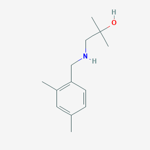 1-{[(2,4-Dimethylphenyl)methyl]amino}-2-methylpropan-2-ol