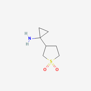 3-(1-Aminocyclopropyl)tetrahydrothiophene 1,1-dioxide