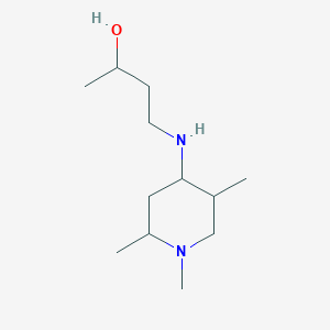 4-[(1,2,5-Trimethylpiperidin-4-yl)amino]butan-2-ol